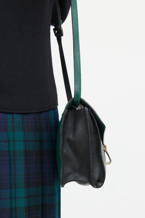 Burberry Leather Small Macken Bag