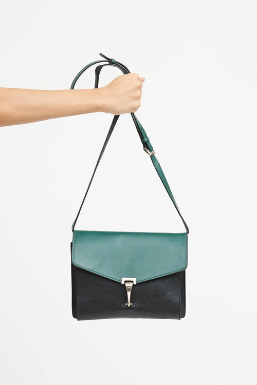 Burberry Leather Small Macken Bag