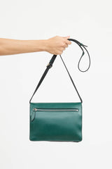 Burberry Leather Small Macken Bag