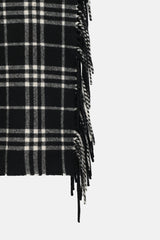 Burberry Cashmere Fringe Scarf