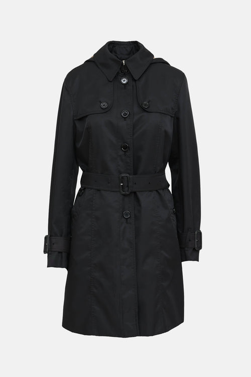 Burberry Double Breasted Trench Coat