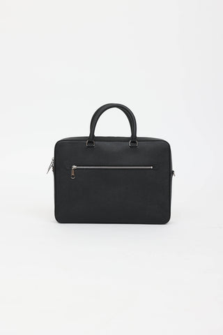 Burberry Grained Leather Briefcase