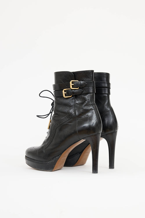 BurberryBrogue Manners 100 Bootie