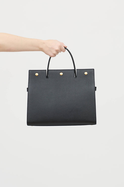 Burberry Title Medium Tote Bag