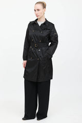 Burberry Sheer Nylon Trench Coat