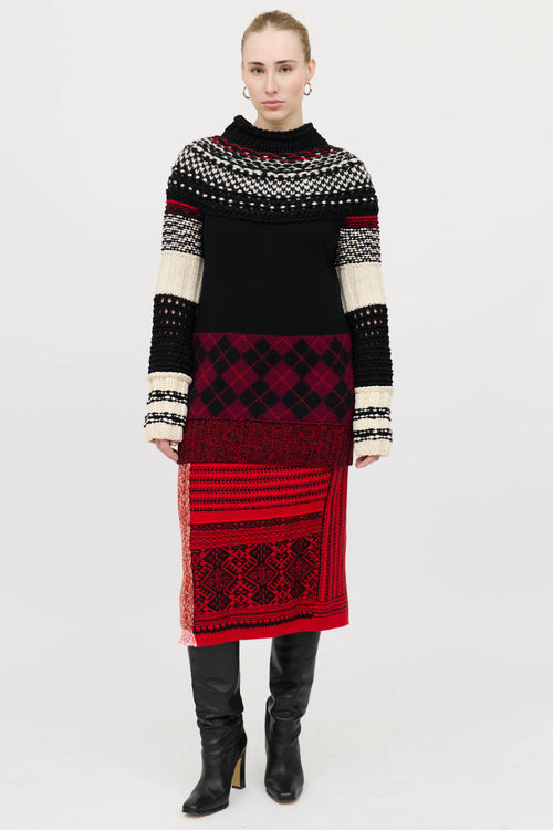 Burberry Cashmere Knit Dress