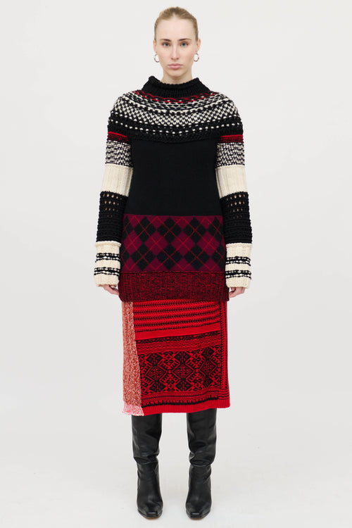 Burberry Cashmere Knit Dress
