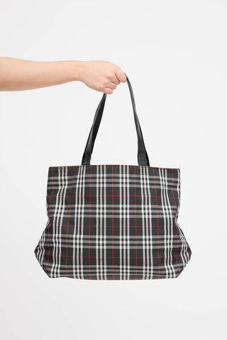 Burberry Nova Check Tote Bag