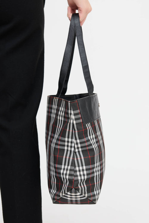 Burberry Nova Check Tote Bag