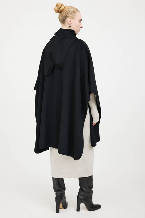 BurberryWool Wrapped Cape
