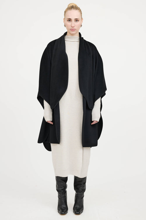 BurberryWool Wrapped Cape