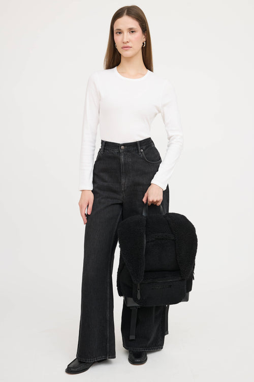 Burberry Fleece Backpack