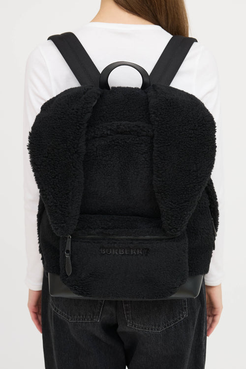 Burberry Fleece Backpack