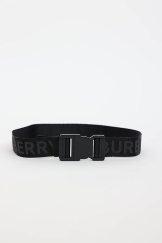 BurberryJacquard Webbed Buckle Belt