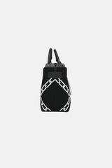 Burberry Woven Belt Tote Bag