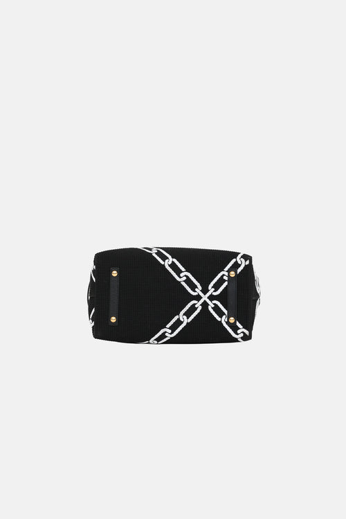 Burberry Woven Belt Tote Bag