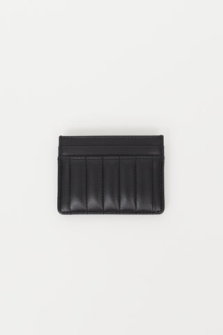 Burberry Black Quilted Leather Lola Cardholder