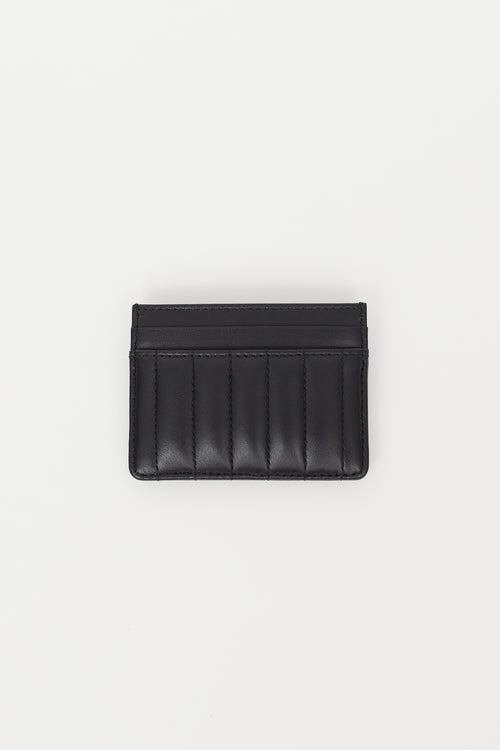 Burberry Black Quilted Leather Lola Cardholder