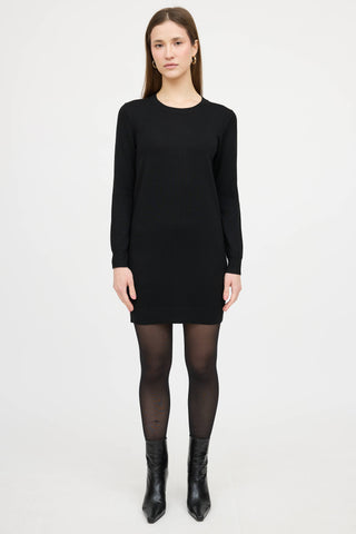 Burberry Wool Knit Sweater Dress