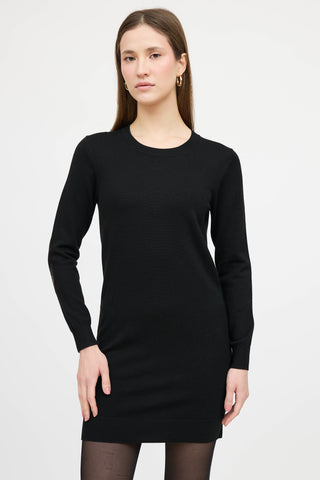 Burberry Wool Knit Sweater Dress