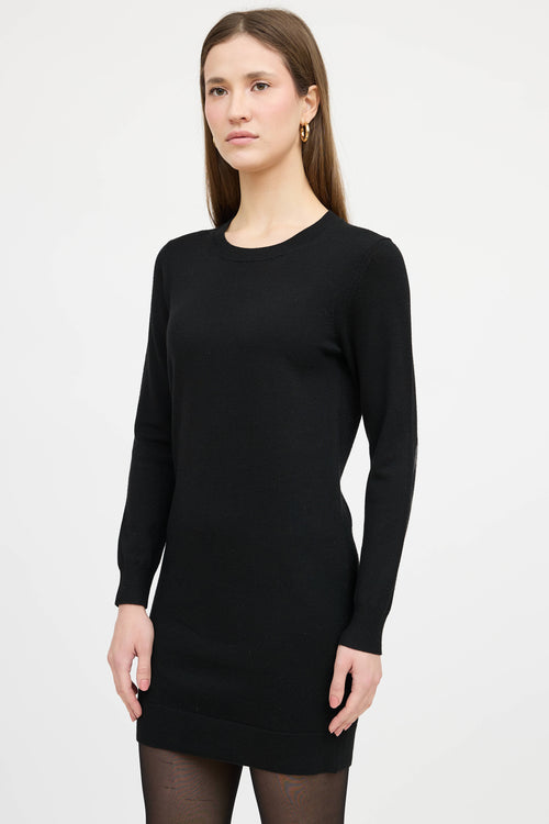 Burberry Wool Knit Sweater Dress