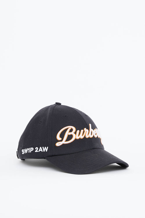 Burberry Embroidered Montage Hat