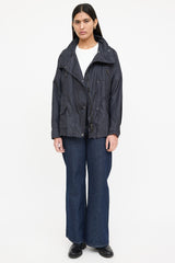 Burberry Nylon Packable Hood Jacket