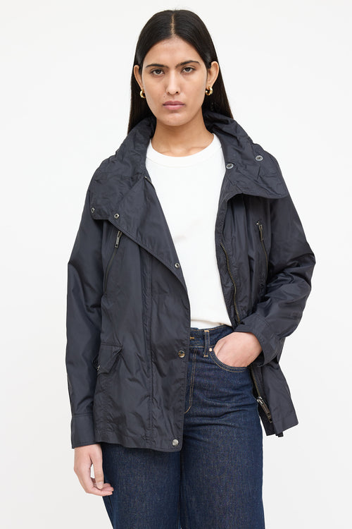 Burberry Nylon Packable Hood Jacket