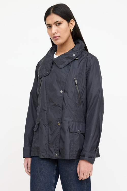 Burberry Nylon Packable Hood Jacket