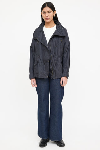 Burberry Nylon Packable Hood Jacket