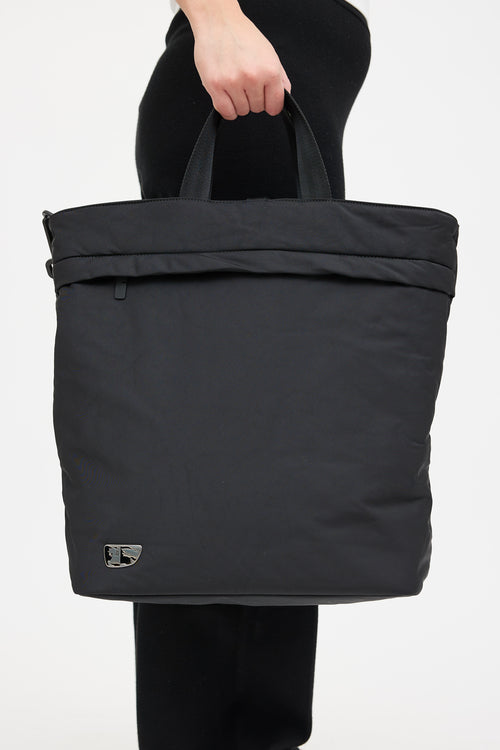 BurberryPadded Nylon Shield Tote Bag