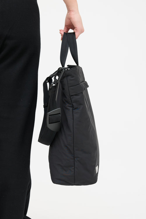 BurberryPadded Nylon Shield Tote Bag