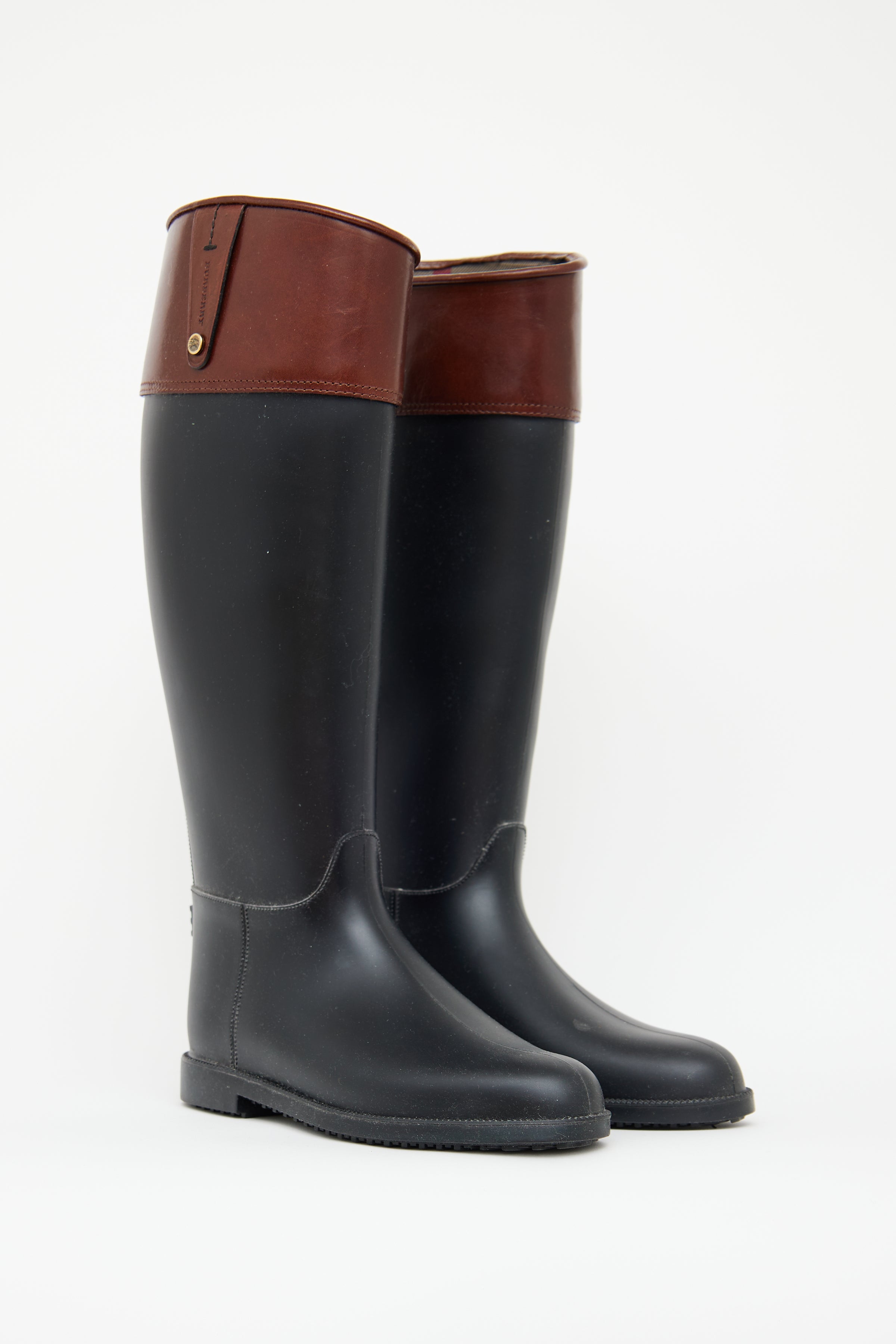 Burberry rubber hot sale riding boot