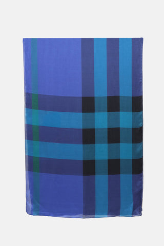 Burberry Silk Check Scarf