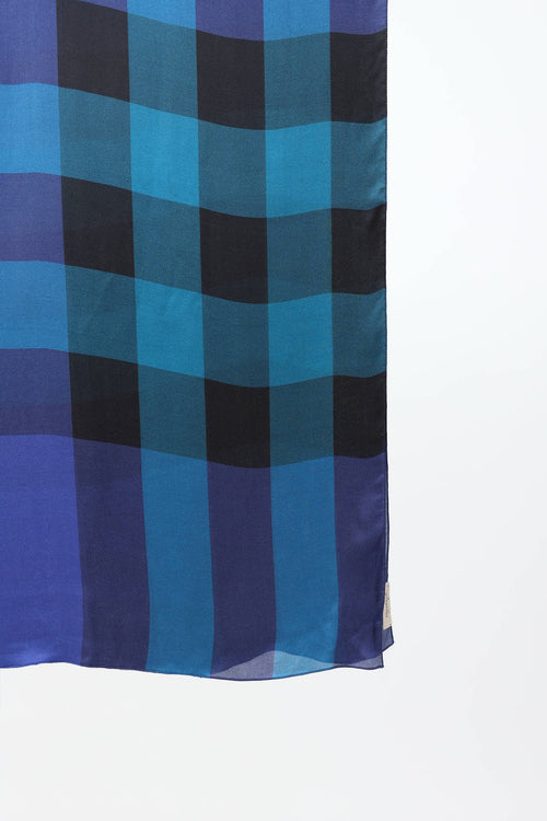 Burberry Silk Check Scarf