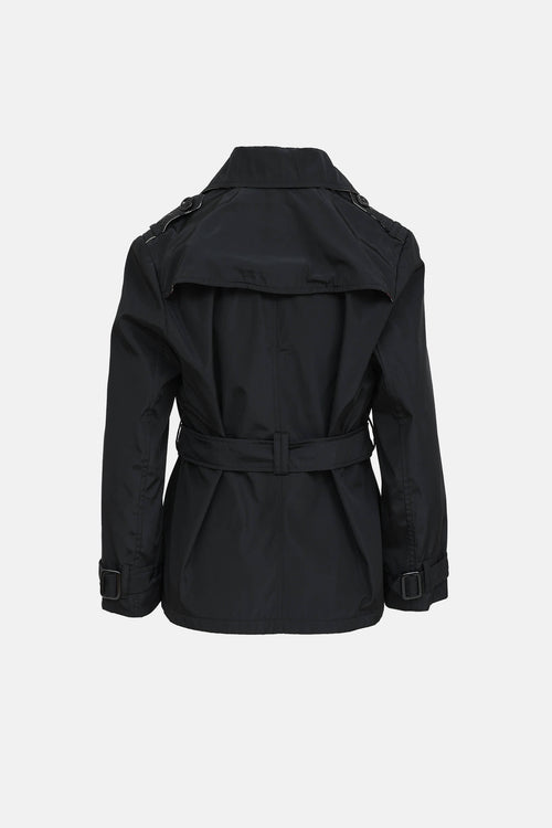 Burberry Brit Crop Trench Coat
