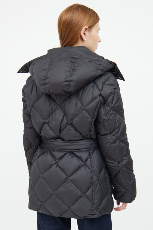 Black Down Puffer Jacket