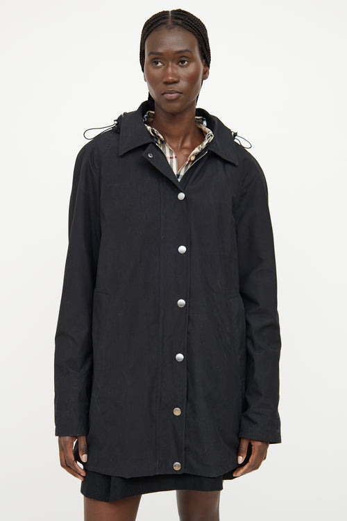 Burberry Black Midlength Jacket