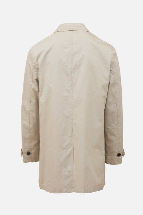 Burberry Brit Gabardine Car Coat