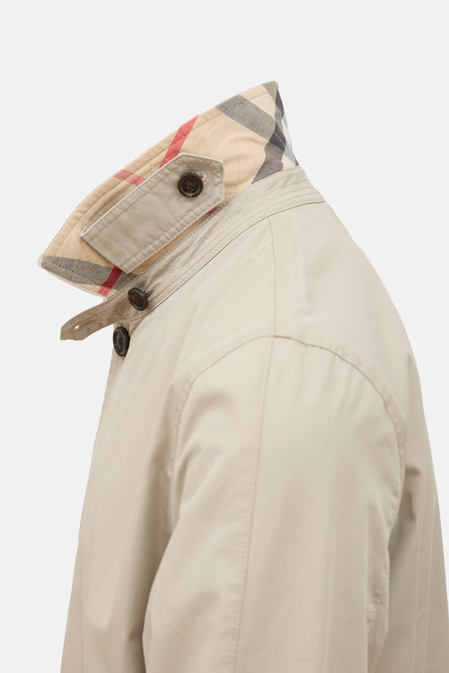 Burberry Brit Gabardine Car Coat