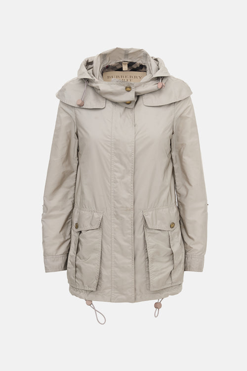 Burberry Brit Hooded Jacket