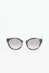 Burberry B4227 Round Sunglasses