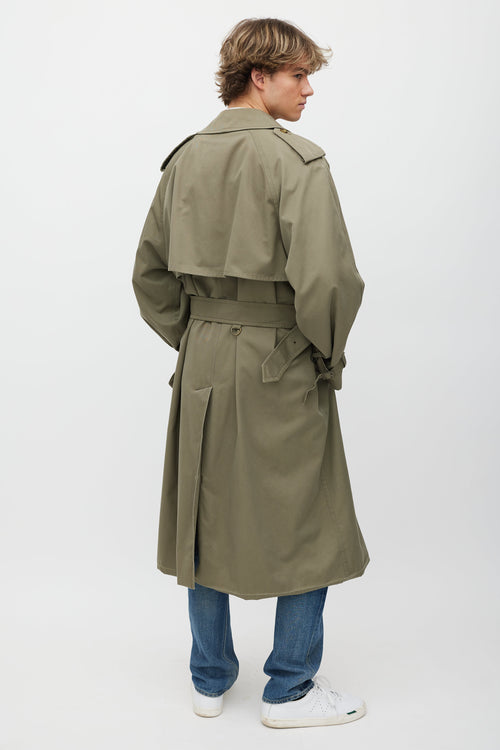 Burberry Brown Belted Trench Coat