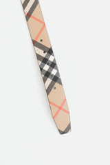 Burberry Nova Check Reversible Belt