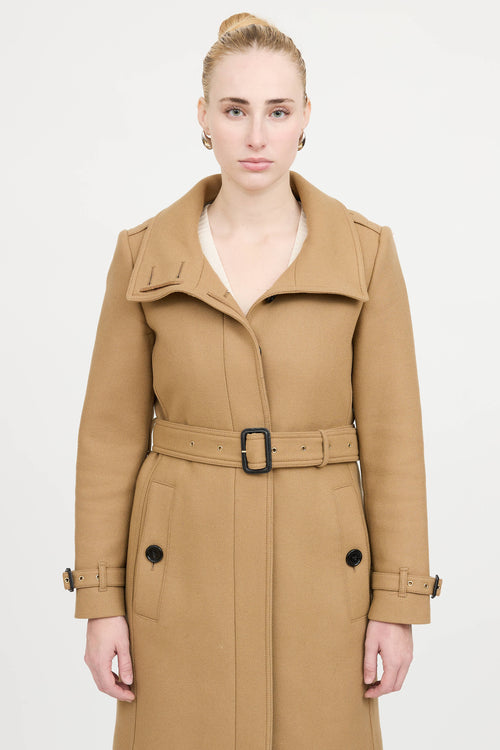 BurberryWool Pea Coat