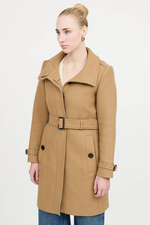 BurberryWool Pea Coat