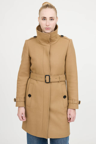 BurberryWool Pea Coat