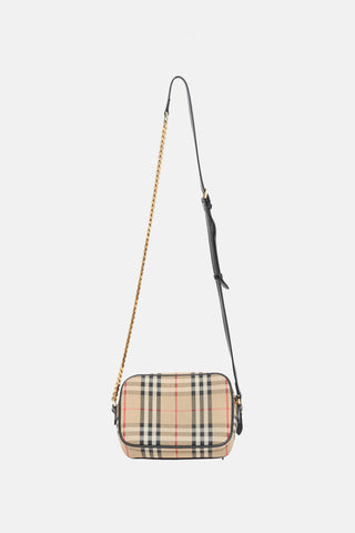Burberry House Check Camera Bag
