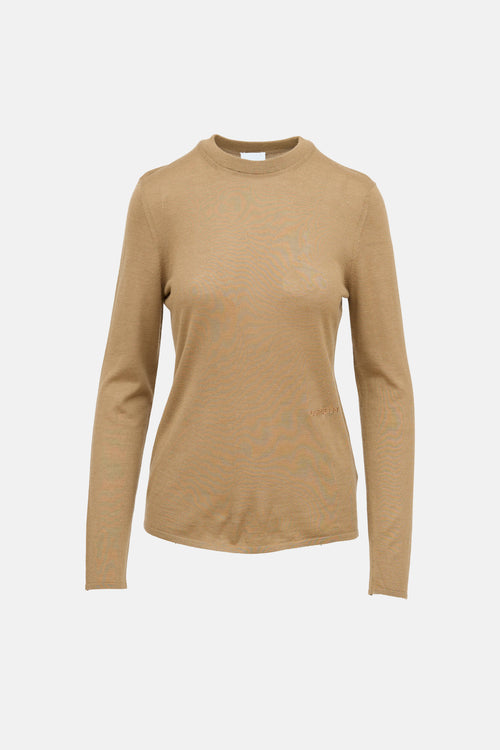 Burberry Cashmere & Silk Top