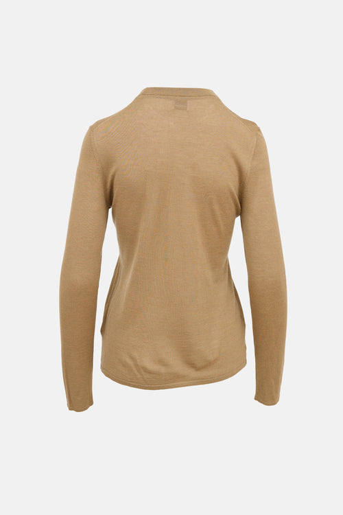 Burberry Cashmere & Silk Top